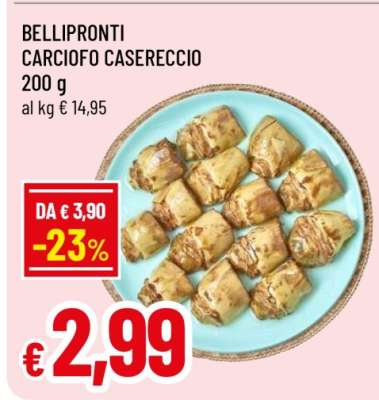 BELLIPRONTI CARCIOFO CASERECCIO