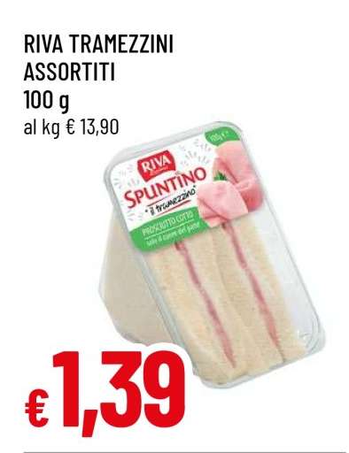 RIVA TRAMEZZINI ASSORTITI