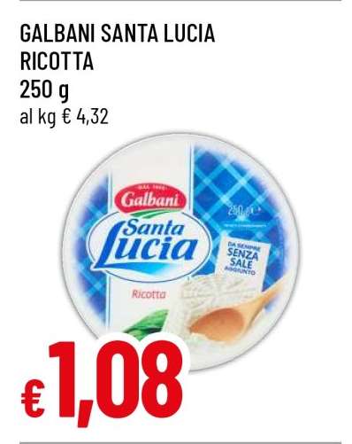 GALBANI SANTA LUCIA RICOTTA