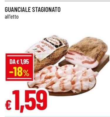 Guanciale stagionato