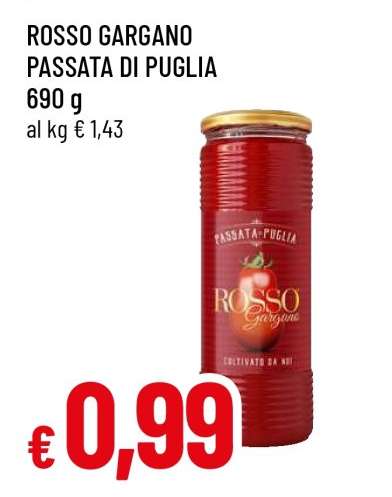 ROSSO GARGANO Passata di Puglia