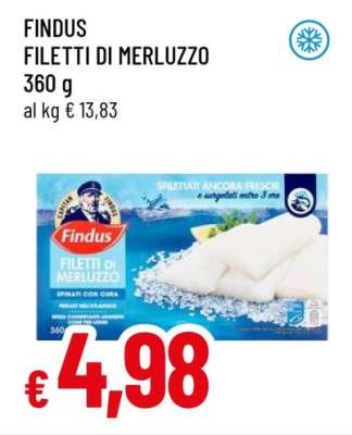 Findus Filetti di Merluzzo
