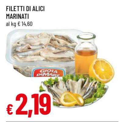 FILETTI DI ALICI MARINATI