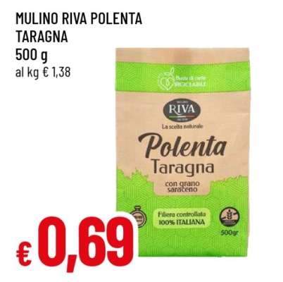 MULINO RIVA POLENTA TARAGNA