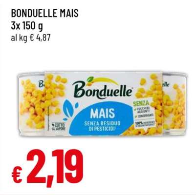 BONDUELLE Mais