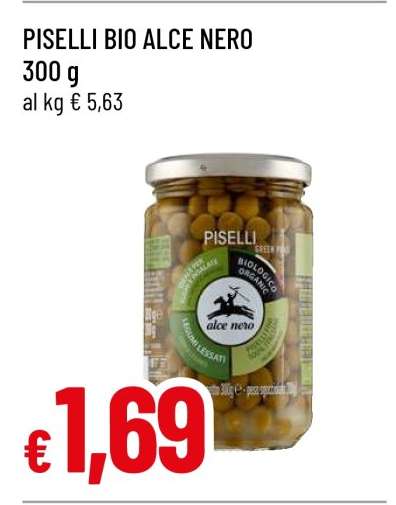 PISELLI BIO ALCE NERO