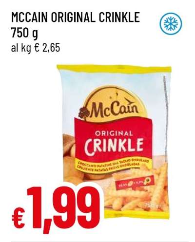 MCCAIN ORIGINAL CRINKLE