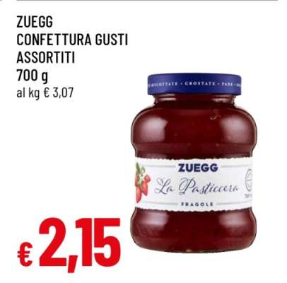 ZUEGG CONFETTURA GUSTI ASSORTITI