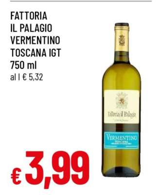 FATTORIA IL PALAGIO VERMENTINO TOSCANA IGT