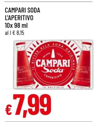 CAMPARI SODA L'APERITIVO