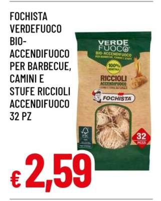 FOCHISTA VERDEFUOCO BIO-ACCENDIFUOCO