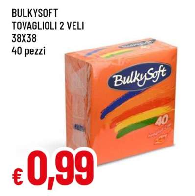 BULKYSOFT TOVAGLIOLI 2 VELI
