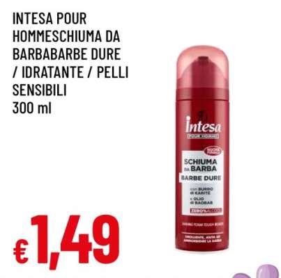 Intesa Pour Homme Schiuma da barba