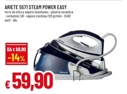 ARIETE 5571 STEAM POWER EASY
