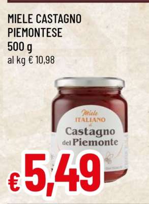 Miele Castagno Piemontese