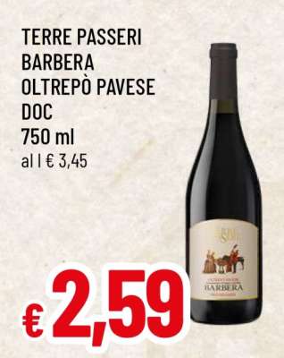 TERRE PASSERI BARBERA OLTREPÒ PAVESE DOC