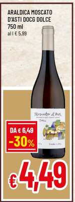 ARALDICA MOSCATO D'ASTI DOCG DOLCE