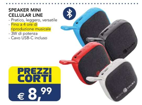 SPEAKER MINI CELLULAR LINE