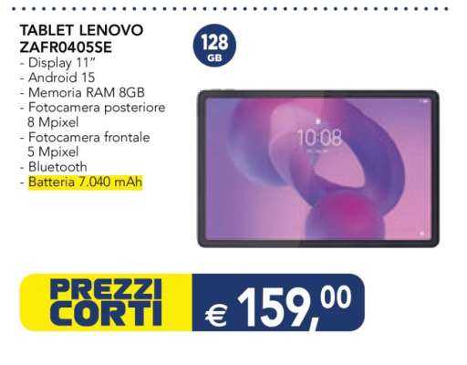 TABLET LENOVO ZAFR0405SE