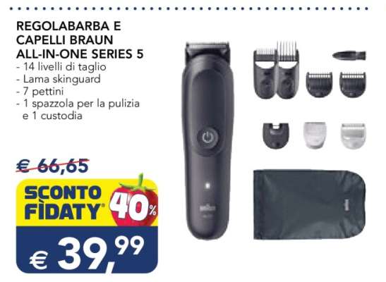 REGOLABARBA E CAPELLI BRAUN ALL-IN-ONE SERIES 5
