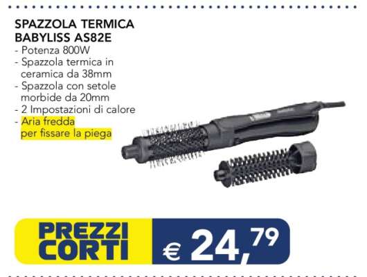 SPAZZOLA TERMICA BABYLISS AS82E