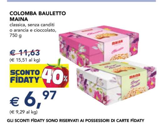 COLOMBA BAULETTO MAINA