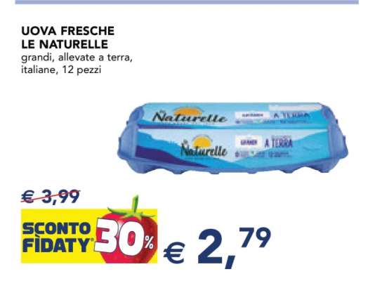 Uova Fresche Le Naturelle