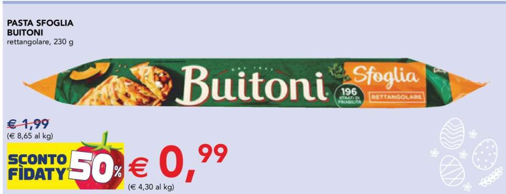 Pasta Sfoglia Buitoni
