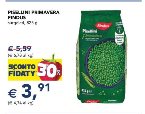 Pisellini Primavera Findus