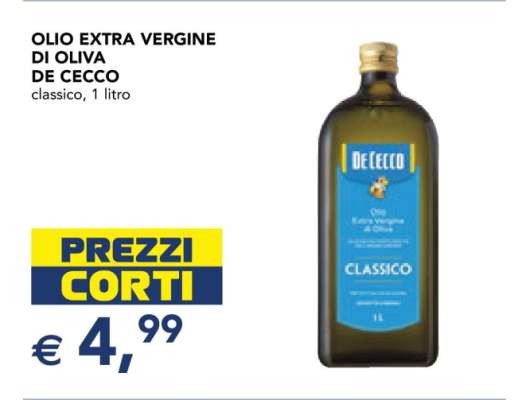 Olio Extra Vergine di Oliva De Cecco