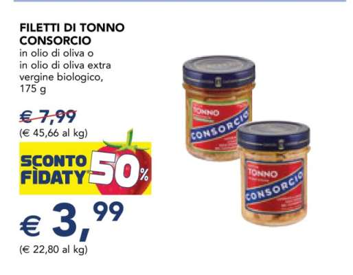 FILETTI DI TONNO CONSORCIO