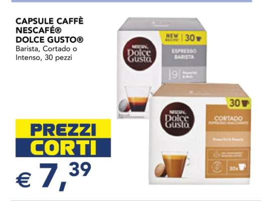 CAPSULE CAFFÈ NESCAFÉ® DOLCE GUSTO®