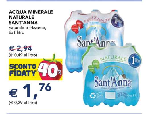 Acqua Minerale Naturale Sant'Anna