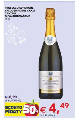 Prosecco Superiore Valdobbiadene DOCG Cantina di Valdobbiadene