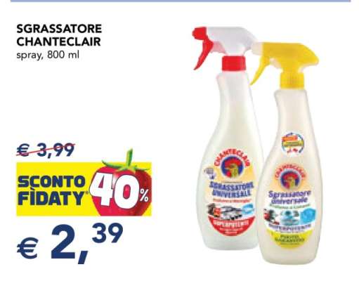 Sgrassatore Chanteclair