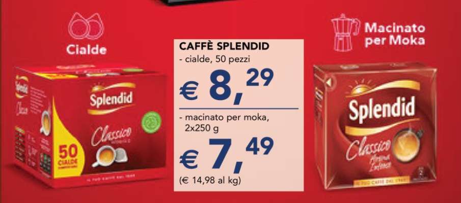 CAFFÈ SPLENDID - cialde