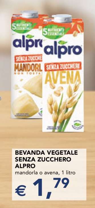 BEVANDA VEGETALE SENZA ZUCCHERO ALPRO