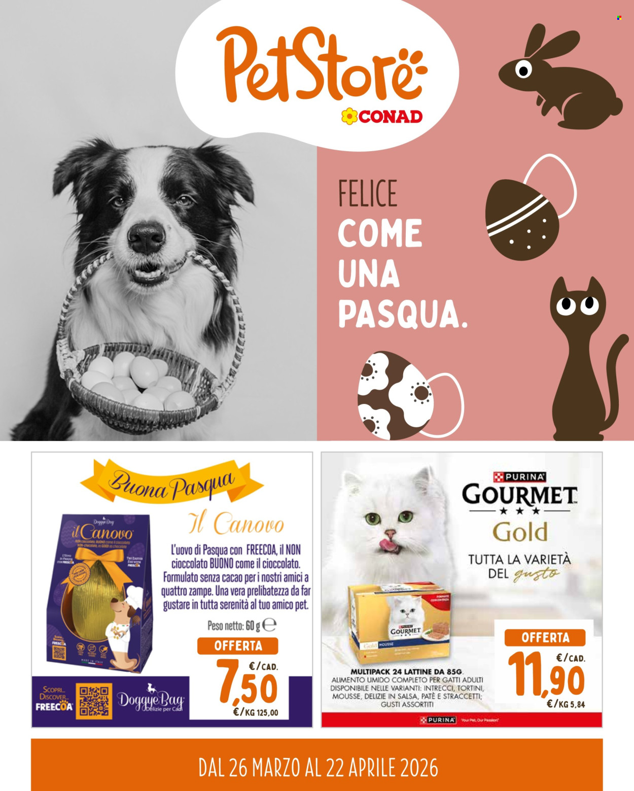 Volantino Conad - 26/3/2026 - 22/4/2026. Pagina 1