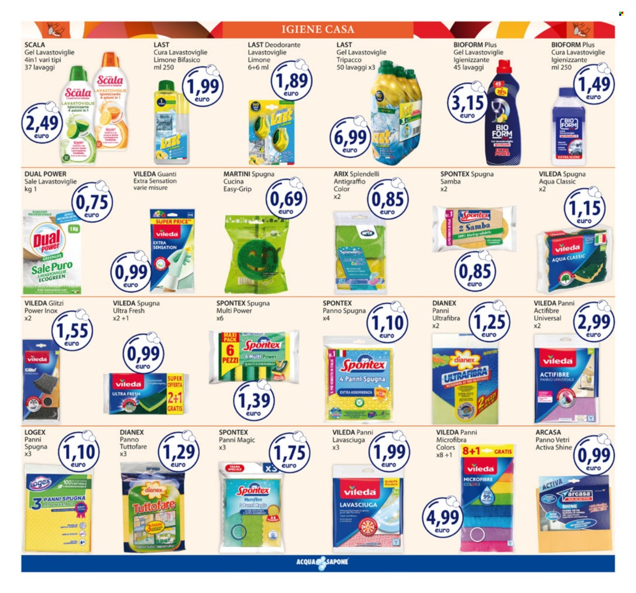 Volantino Acqua & Sapone - 23/3/2026 - 5/4/2026. Pagina 14
