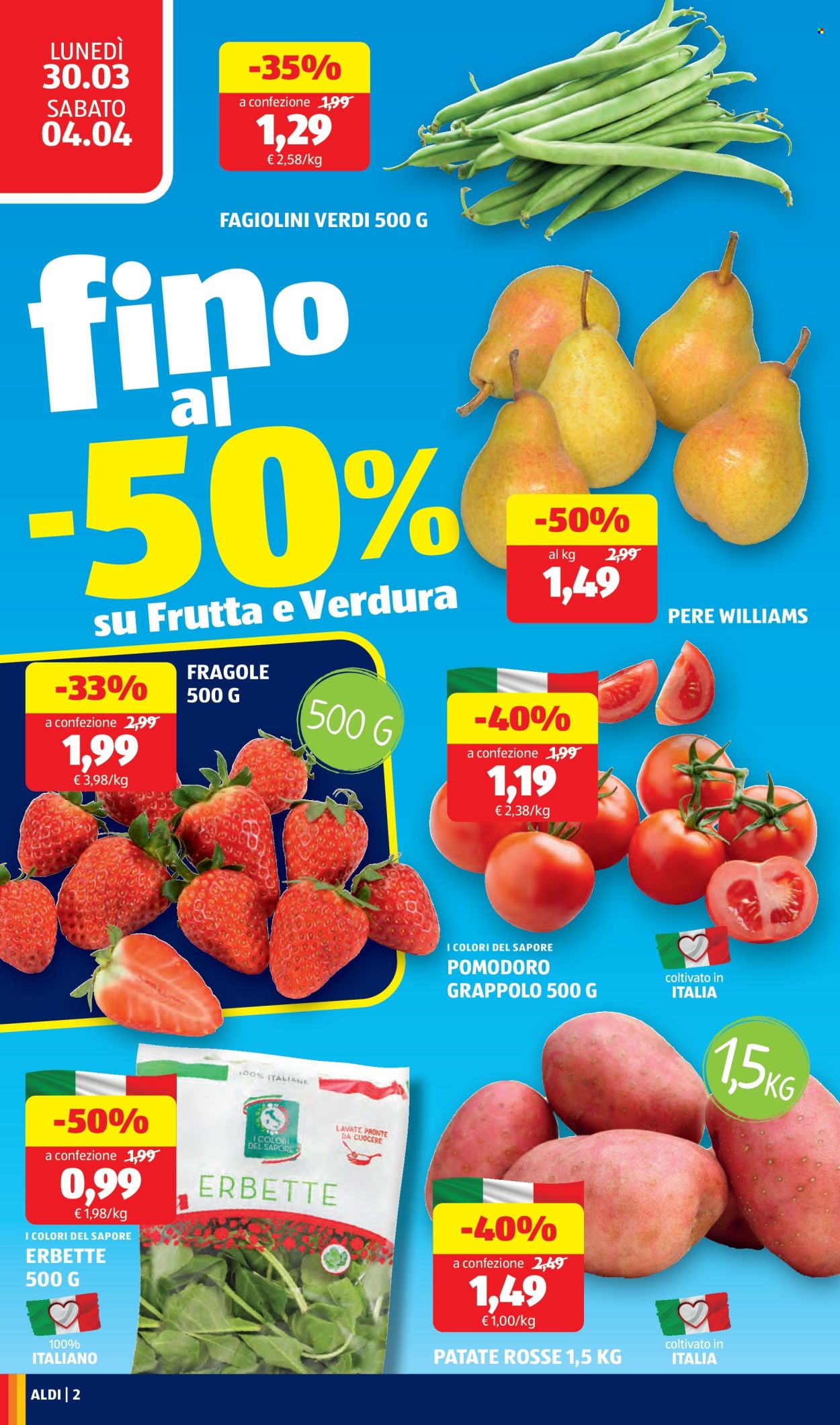 Volantino Aldi - 30/3/2026 - 4/4/2026. Pagina 2