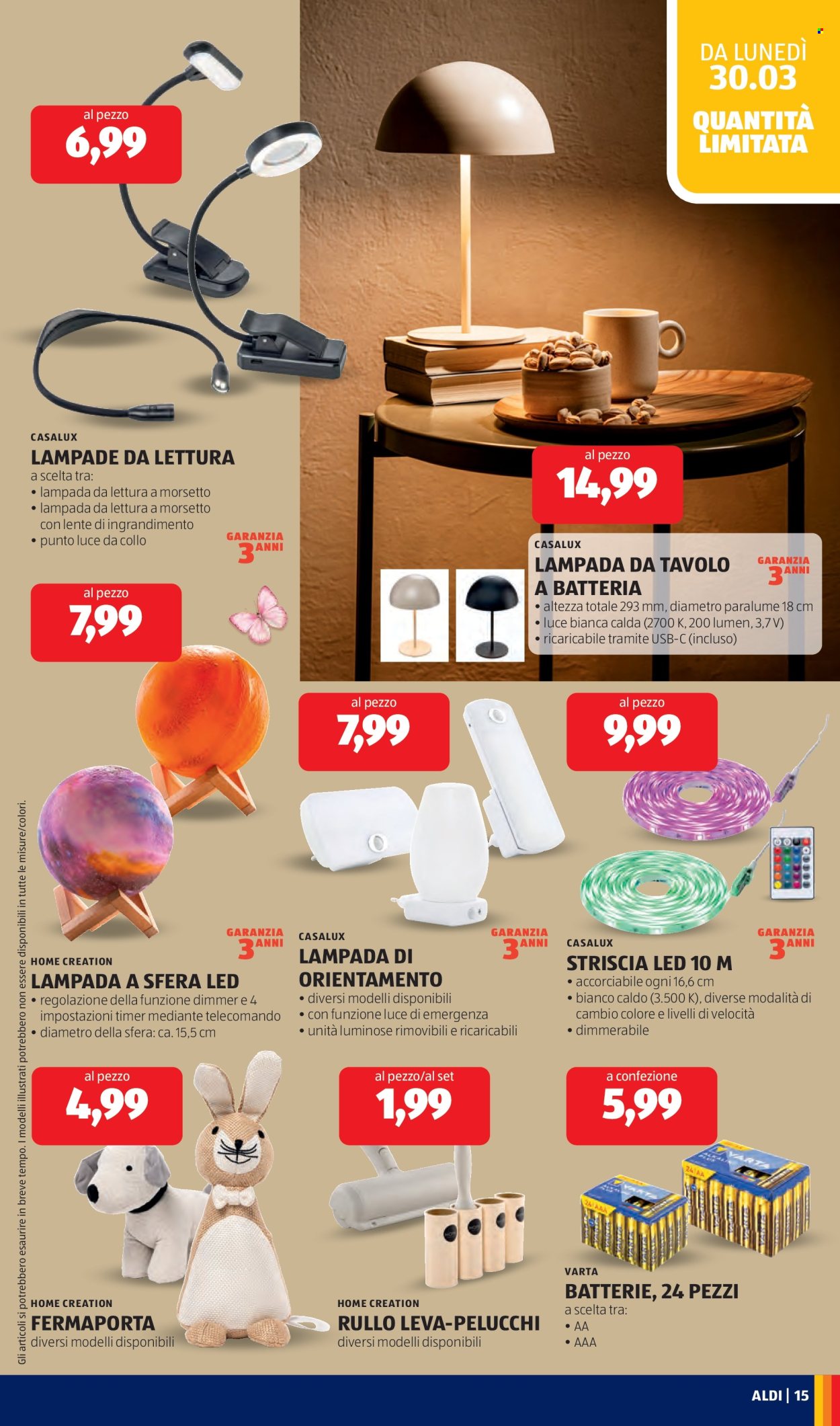 Volantino Aldi - 30/3/2026 - 4/4/2026. Pagina 15