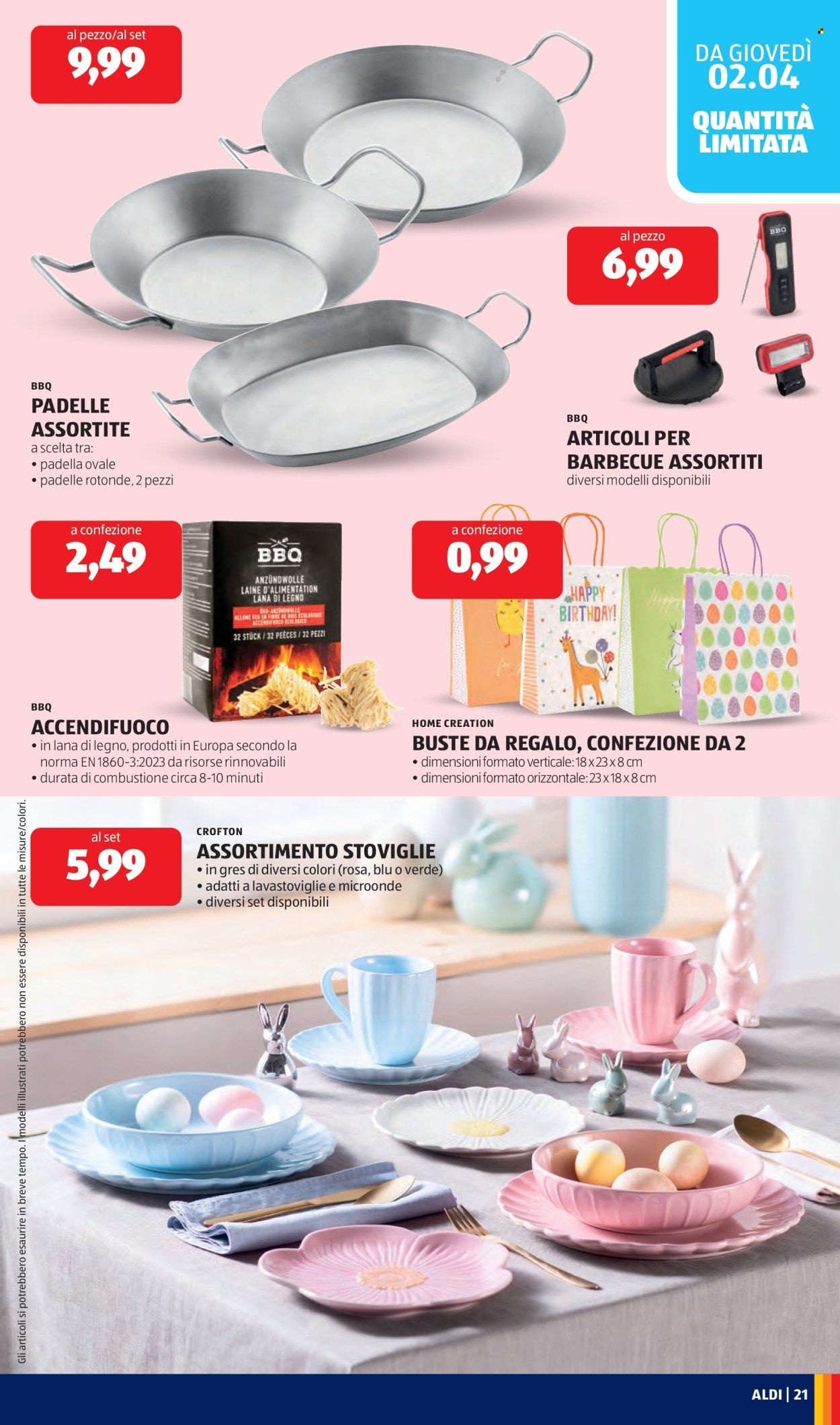 Volantino Aldi - 30/3/2026 - 4/4/2026. Pagina 21