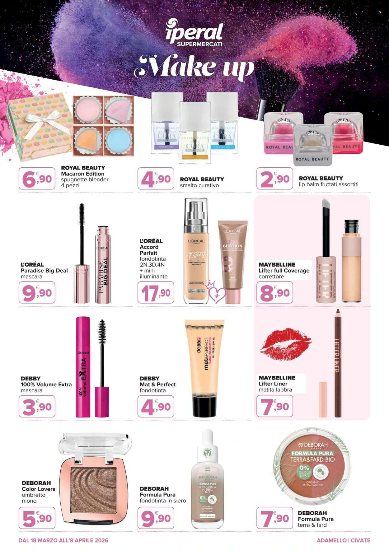 Volantino Iperal - 18/3/2026 - 8/4/2026. Pagina 1
