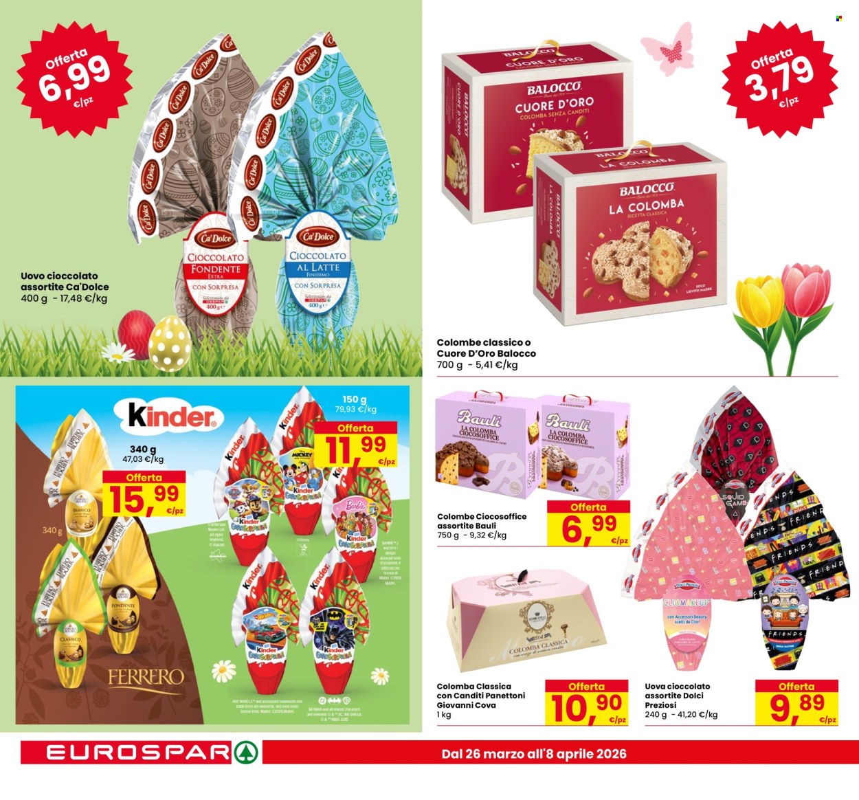 Volantino Eurospar - 26/3/2026 - 8/4/2026. Pagina 2