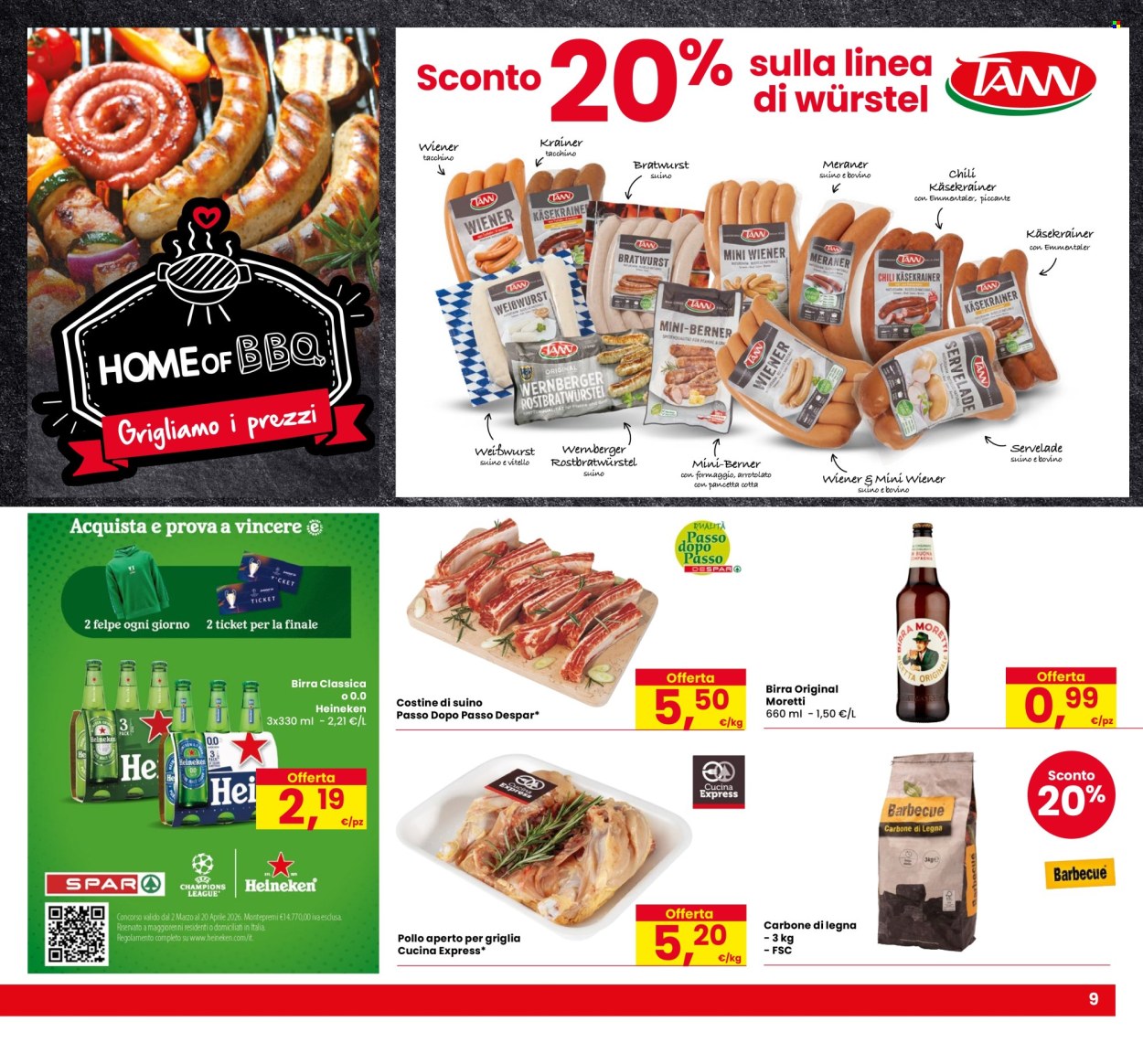 Volantino Eurospar - 26/3/2026 - 8/4/2026. Pagina 9