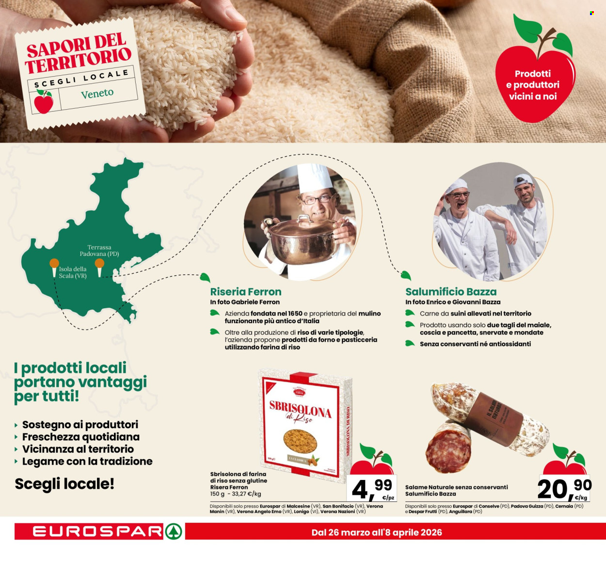 Volantino Eurospar - 26/3/2026 - 8/4/2026. Pagina 12