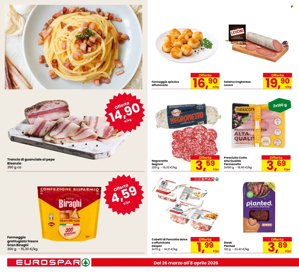 Volantino Eurospar - 26/3/2026 - 8/4/2026. Pagina 14