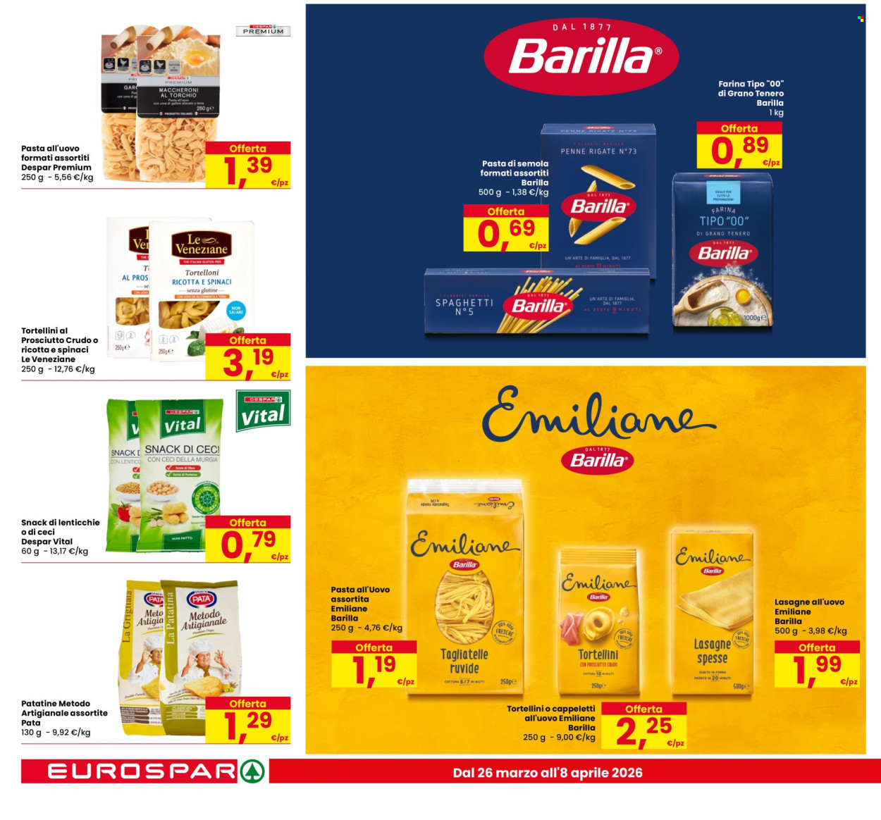 Volantino Eurospar - 26/3/2026 - 8/4/2026. Pagina 18