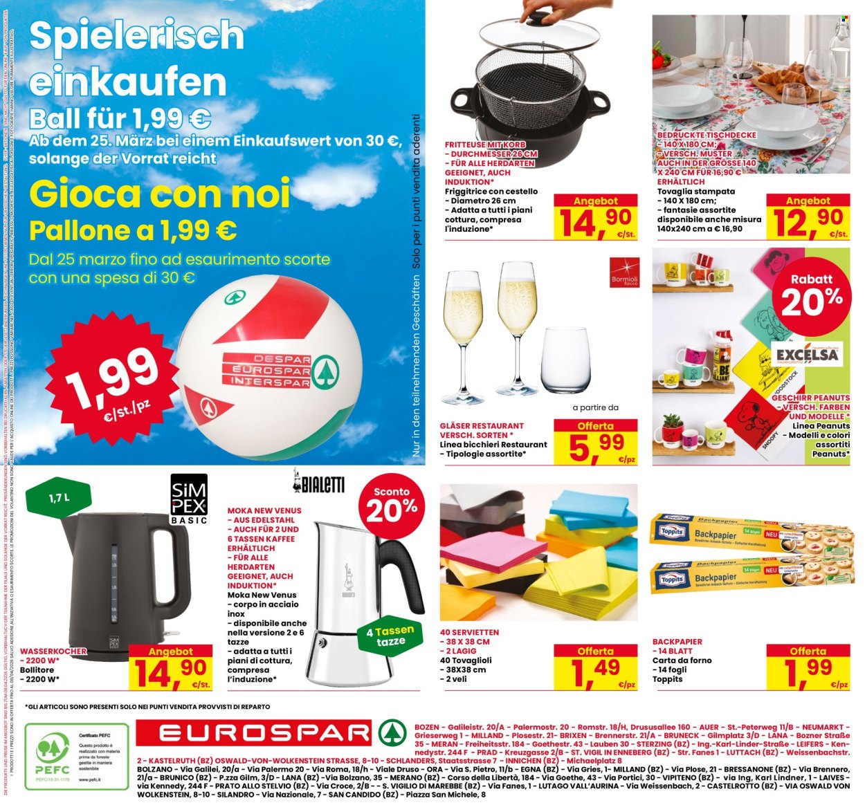 Volantino Eurospar - 26/3/2026 - 8/4/2026. Pagina 24