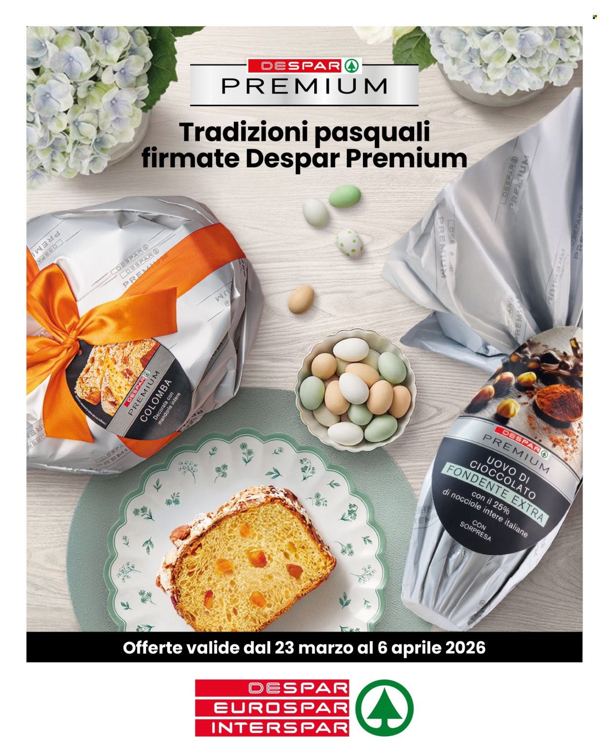 Volantino Eurospar - 23/3/2026 - 6/4/2026. Pagina 1
